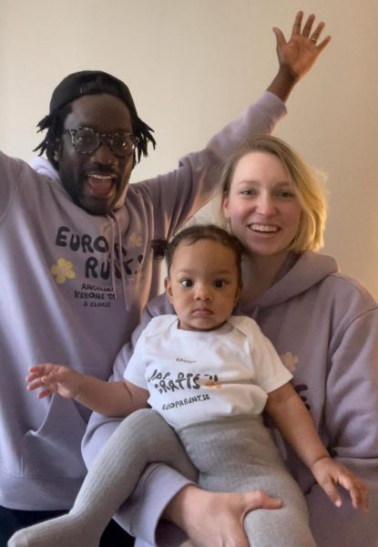 Angelica og Kerone's første togrejse med Eloise